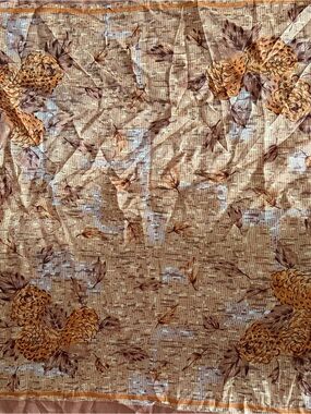 100% Silk Pinecone Scarf